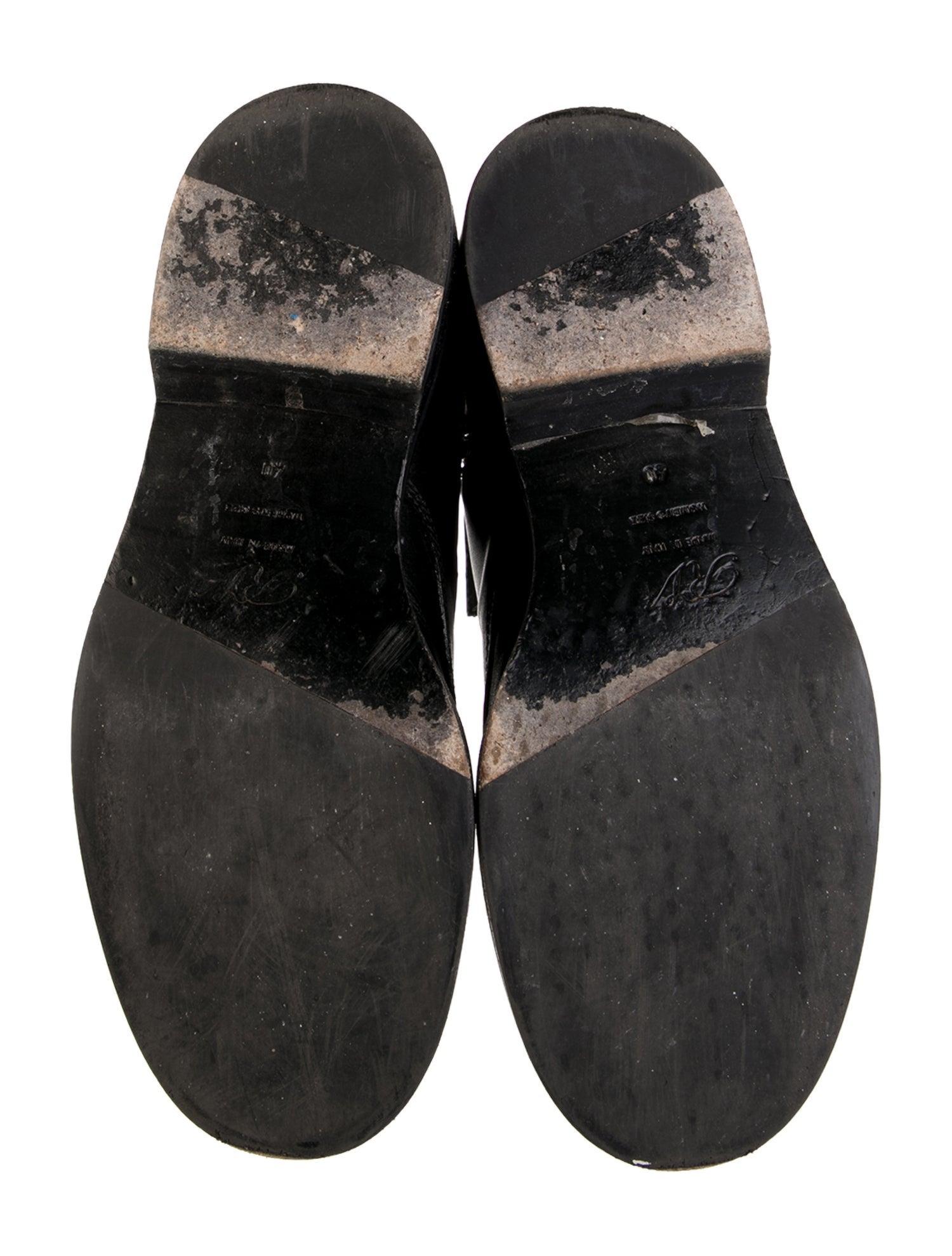 Roger Vivier Leather Crystal Embellishments Combat Boots